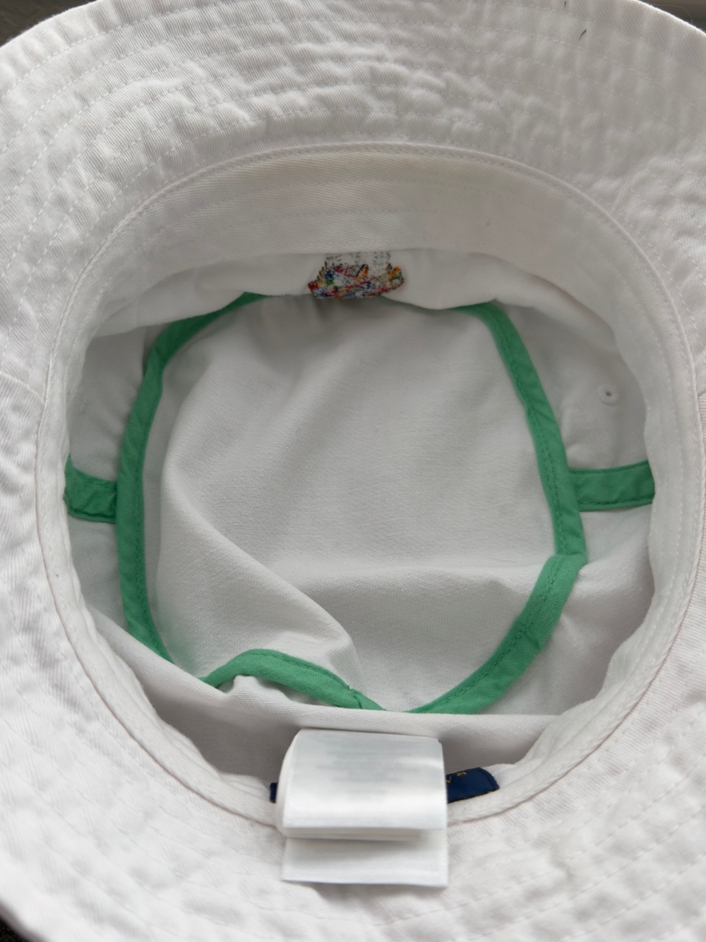 Polo Ralph Lauren White Bucket Hat